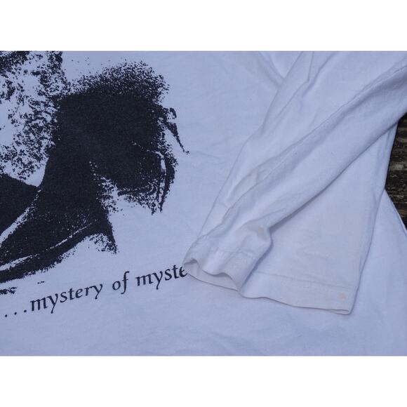 Vtg Charles Darwin LS Galapagos Front Back Graphic T-Shirt XL Science Tee - Picture 3 of 9